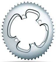 absoluteBlack Winter road oval chainrings Grey 110/4 BCD