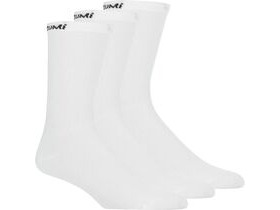 Pearl Izumi Unisex Attack Tall Socks Triple Pack -White