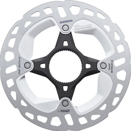 Shimano RT-MT800 disc rotor with external lockring, Ice Tech FREEZA, 140 mm click to zoom image