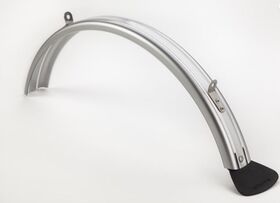 Brompton Rear Mudguard Blade + Flap For R Type Silver